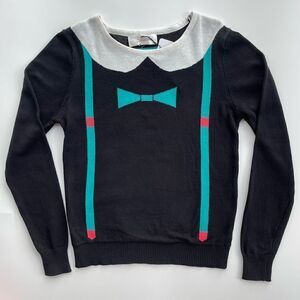 NWT Snidel Suspenders Knit Top - F (One Size)